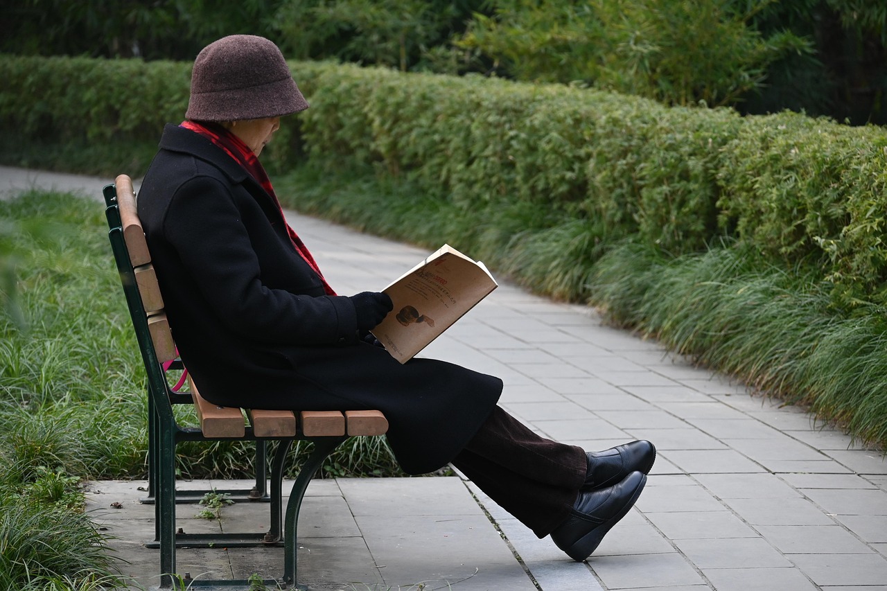 old man sitting on a couch